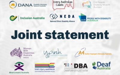 MACS statement on the planned reforms to the NDIS